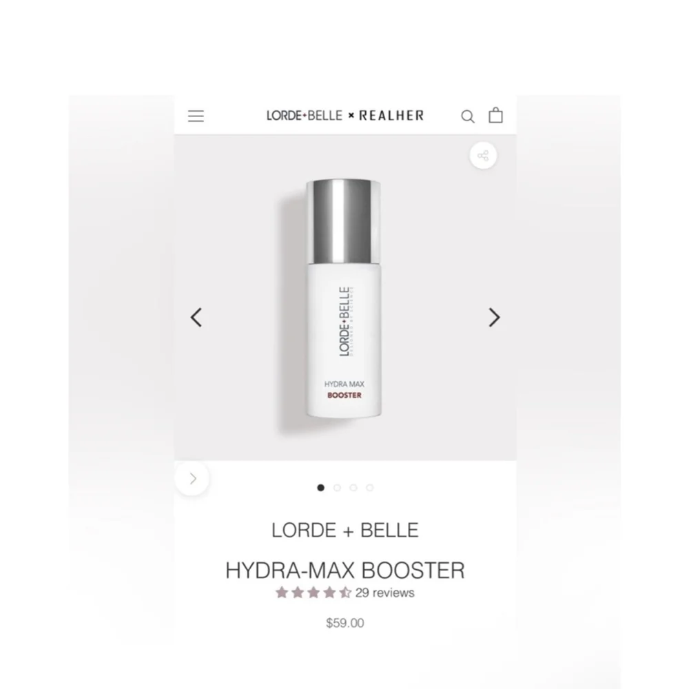 Lorde + Belle Hydra Max Booster Serum NIB - Sold Out - Picture 2 of 3
